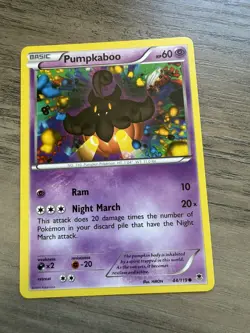 Pokemon Card Pumpkaboo XY - Phantom Forces Common 44/119 - Image 1