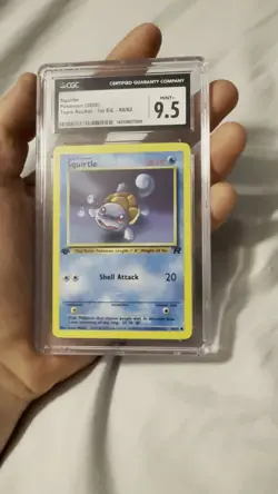 Pokemon Card - Squirtle Team Rocket 1st Edition 68/82 Common - Image 2