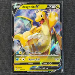 Dragonite V - 049/078 - Ultra Rare - Pokemon Go - Pokemon Card - VLP - Image 1