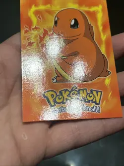 TOPPS Charmander E4 of 12 BLACK LOGO - Pokemon Card - Image 4