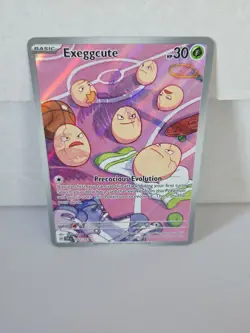 Pokemon TCG Exeggcute 192/191 Surging Sparks Illustration Rate Holo Card - Image 1
