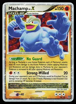 Machamp LV.X 98/100 Ultra Rare Stormfront Pokemon Card - Image 1