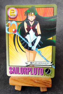 Pluto - 210 - Sailor Moon S - Vintage 1994 Bandai Carddass Card - Image 1