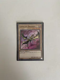Yugioh Curse of Dragon LOB-EN066 Super Rare Unlimited NM - Image 1