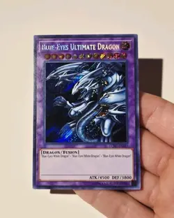 Yugioh Blue-Eyes Ultimate Dragon LCKC-EN057 Secret Rare NM - Image 3