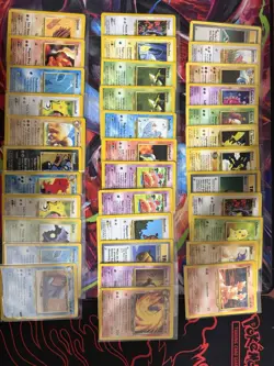Pokemon TCG Base - Neo Lot Of 35 Cards - Image 1