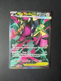 NM Mega Mawile ex - 162/132 Mega Evolution Ultra Rare Pokemon Card - Image 1