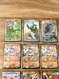Pokemon Card Bundle 25 V EX Full Art Holo Rare Job Lot Collection Mixed Bundle - Image 2