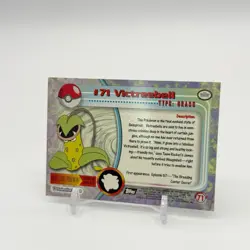 2000 Topps Chrome Pokemon Series 1 Spectra Chrome Victreebel Card #71 LP - Image 2