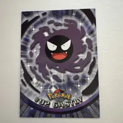 Gastly Topps Pokemon Card LP - Image 1