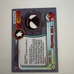 Gastly Topps Pokemon Card LP - Image 2