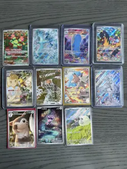Pokemon Lot of 11 Cards Journey Together Complete Illustration Rare Set (NM) - Image 1
