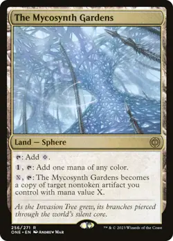 The Mycosynth Gardens [Phyrexia: All Will Be One] Near Mint - Image 1