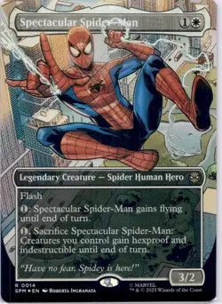 Spectacular Spider-Man (FOIL) - SPM #14 Spider-Man Magic: The Gathering NM - Image 1