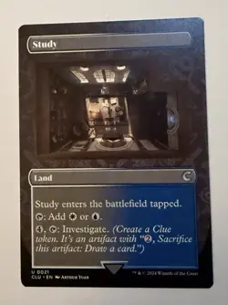 MTG - Study - Borderless - CLU 0021 - Ravnica: Clue Edition Magic the Gathering - Image 1