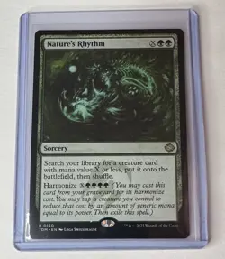 Nature's Rhythm #150 Tarkir: Dragonstorm Rare Sorcery MTG NM/M - Image 1