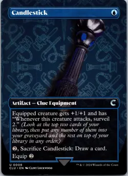Candlestick (Borderless) MTG Magic Ravnica: Clue Edition - Image 1