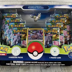 Pokemon TCG: Pokemon Go Radiant Eevee Premium Collection Box New Factory Sealed - Image 3