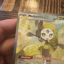 Meloetta EX 167/086 SIR Black Bolt Scarlett & Violet Pokemon Card 🔥 NM - Image 3
