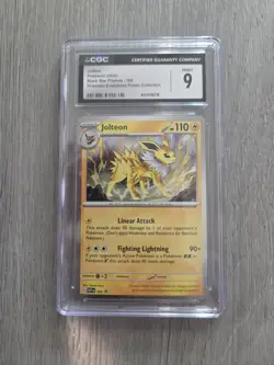 Pokemon Jolteon 169 SV Scarlet & Violet Promo CGC Graded Cosmos Holo 110 HP - Image 2