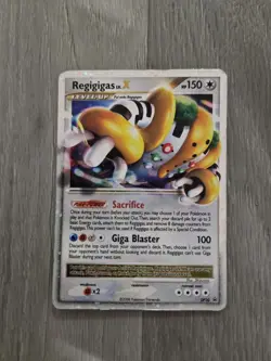 Pokemon Regigigas LV.X DP30 Diamond & Pearl Holo Promo English 150 HP/DMG - Image 2
