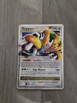 Pokemon Regigigas LV.X DP30 Diamond & Pearl Holo Promo English 150 HP/DMG - Image 3