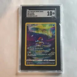 Pokemon Keldeo GG07/GG70 Crown Zenith Galarian Gallery Holo English SGC 10 - Image 1