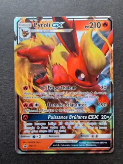 Pyroli GX 210pv SM171 Carte Pokemon Promo Francais - Image 1
