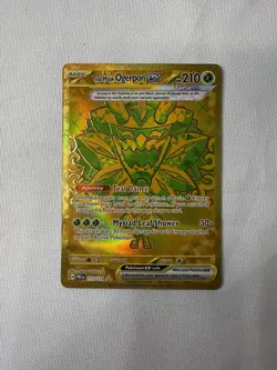 Pokemon Teal Mask Ogerpon EX 177/131 Gold Prismatic Evolutions Hyper Rare NM - Image 1