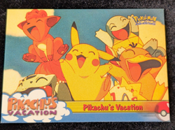 Pokemon Topps Pikachu's Vacation 42 Non Holo Blue Label LP - Image 1