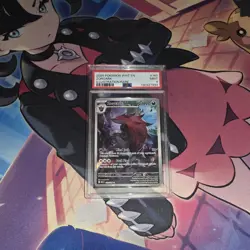 2025 POKEMON WHT EN-WHITE FLARE ILLUSTRATION RARE #143 ZOROARK PSA 9 - Image 3