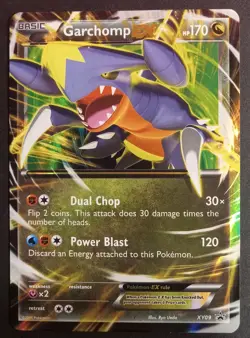 Pokemon TCG Garchomp EX XY09 XY Promos Holo Promo LP-/MP+ - Image 1