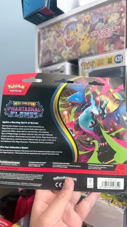 Pokemon TCG Phantasmal Flames 3 Pack Blister - Sneasel FACTORY SEALED Pokemon - Image 2