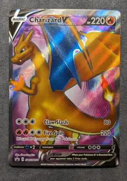 Charizard V - SWSH050 - Pokemon Sword & Shield Promo SEALED Ultra Rare NM - Image 1