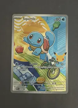 Squirtle 039 First Partner Illustration Collection Series 1 Pokemon TCG - Image 1
