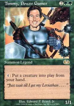 MTG magic cards 1x Timmy, Power Gamer Unglued NM-Mint, English - Image 1