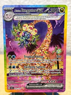 Surging Sparks Alolan Exeggutor ex 242/191 SIR Pokemon NM/M - Image 1