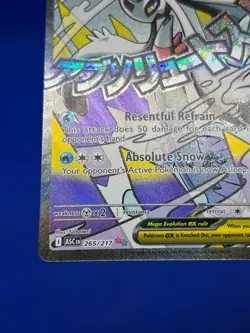 Pokemon Ascended Heroes Mega Froslass ex 265/217 Mega Attack Rare MAR NM - Image 5
