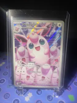 Pokemon Wigglytuff 105/094 Phantasmal Flames Illustration Rare - Image 1