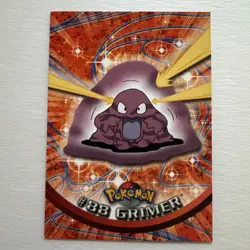 #88 Grimer Pokemon Topps Series - Image 1