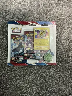 Pokemon Trading Card Game Sword Shield S5 Battle Styles 3pk - Jolteon - Image 1