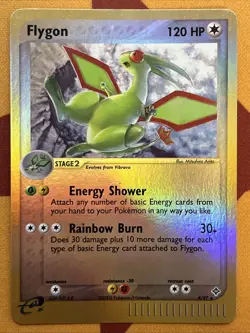 Pokemon Card - Flygon - Reverse Holo Rare - E-Reader (4/97) ex Dragon NM - Image 1