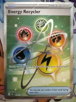 Pokemon TCG Mega Evolutions Perfect Order Energy Recycler Full Art 108/88 NM - Image 1