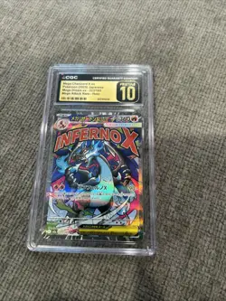 CGC Pristine 10 Mega Charizard X ex 223/193 JP Holo Mega Dream ex 2025 - Image 1