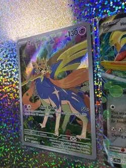 Pokemon TCG Mega Evolution Phantasmal Flames Illustration Rare 100/094 Zacian - Image 5