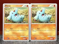 2011 World Championships Ross Cawthon 2x {{{ Phanpy }}} 77/123 Common~L@@K - Image 1