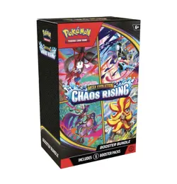 Pokemon Mega Evolution-Chaos Rising Booster Bundle (6 Packs) NEW FACTORY SEALED - Image 1