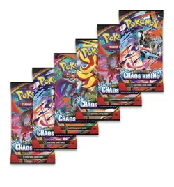 Pokemon Mega Evolution-Chaos Rising Booster Bundle (6 Packs) NEW FACTORY SEALED - Image 2