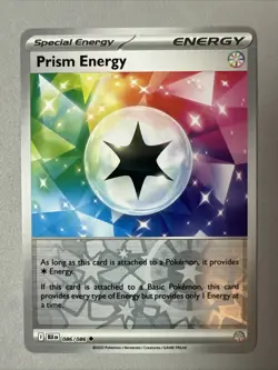 Pokemon TCG * SV Black Bolt 086/086 Prism Energy U * REVERSE HOLO* FRESH PK - Image 1