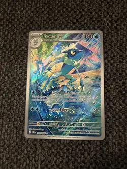 Frogadier 89/86 IR Pokemon TCG Chaos Rising Illustration Rare NM - Image 1
